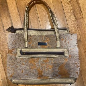 New Kent Stetson Calf Fur Tote Bag!!